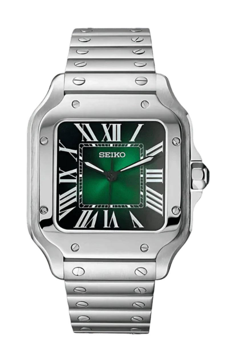 Seiko mod | Santos Green