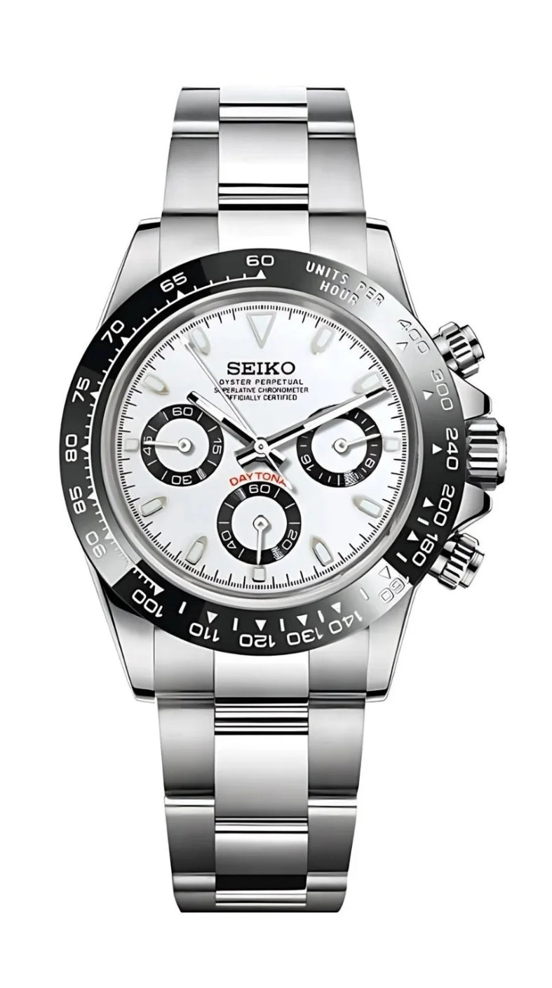 Seiko mod | Daytona Blanche