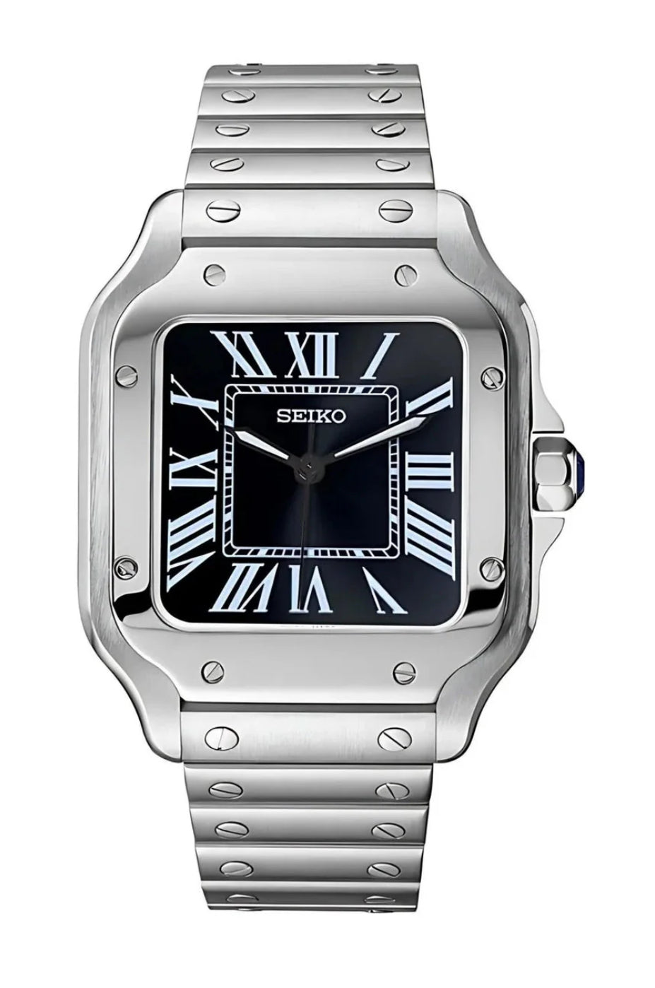 Seiko mod | Santos Noir