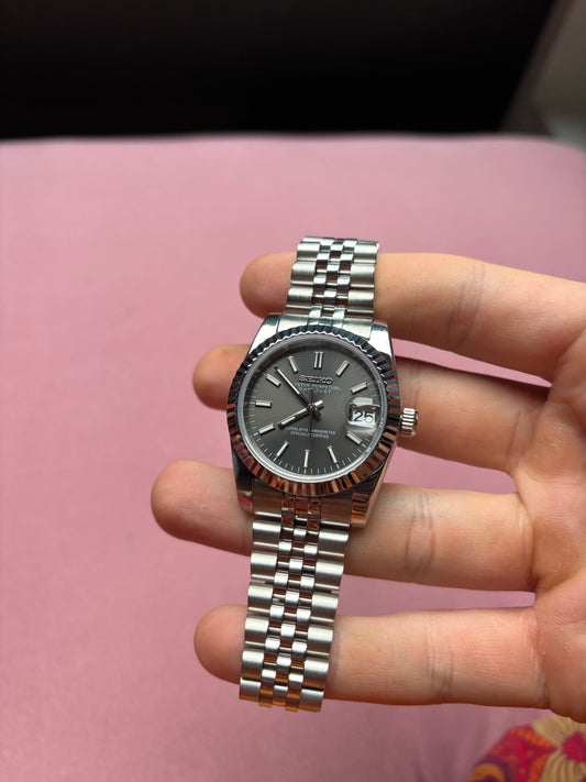Seiko mod | Datejust Grise