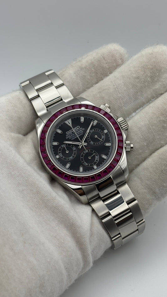 Seiko mod | Daytona Rubis