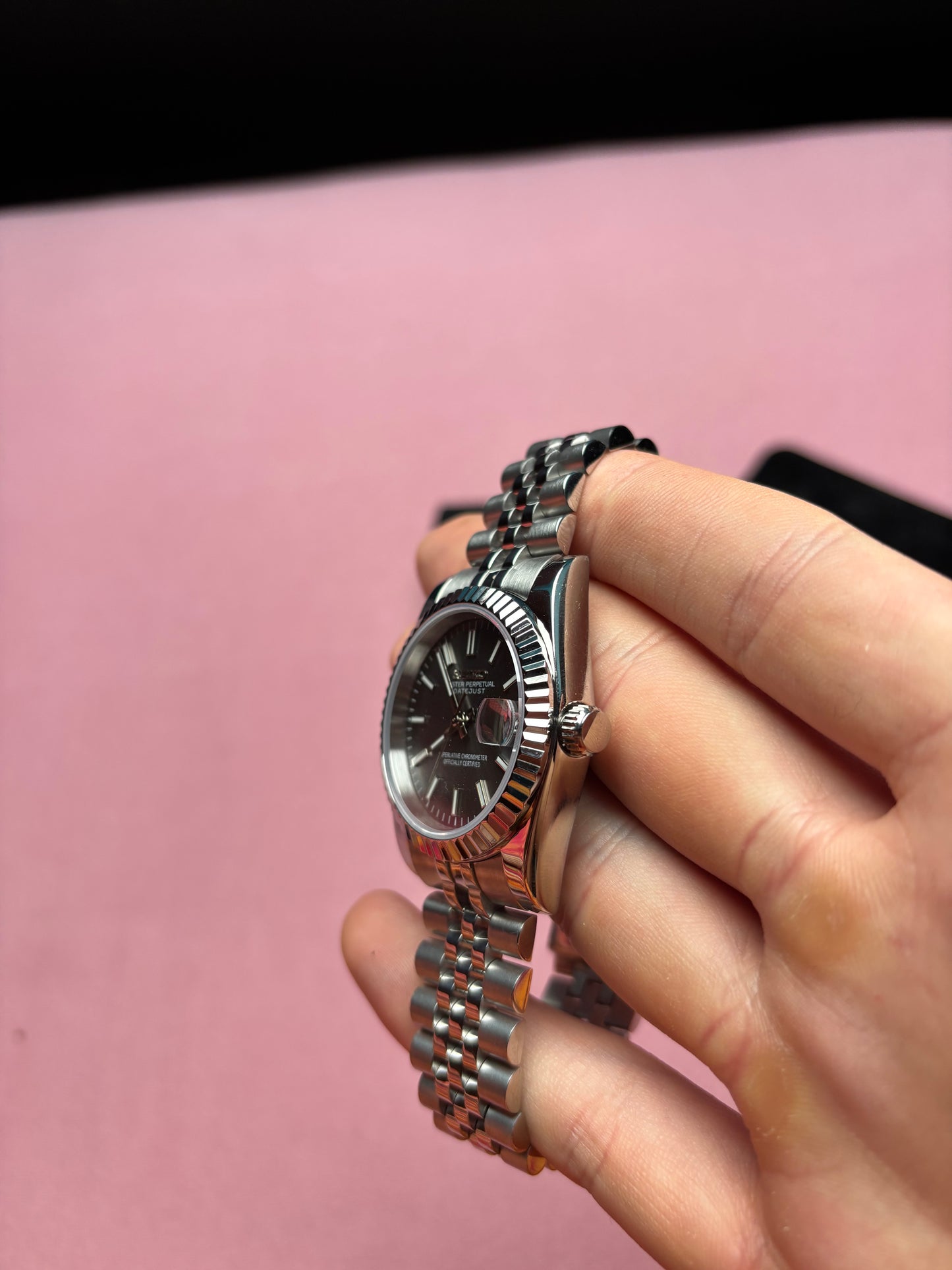 Seiko mod | Datejust Grise