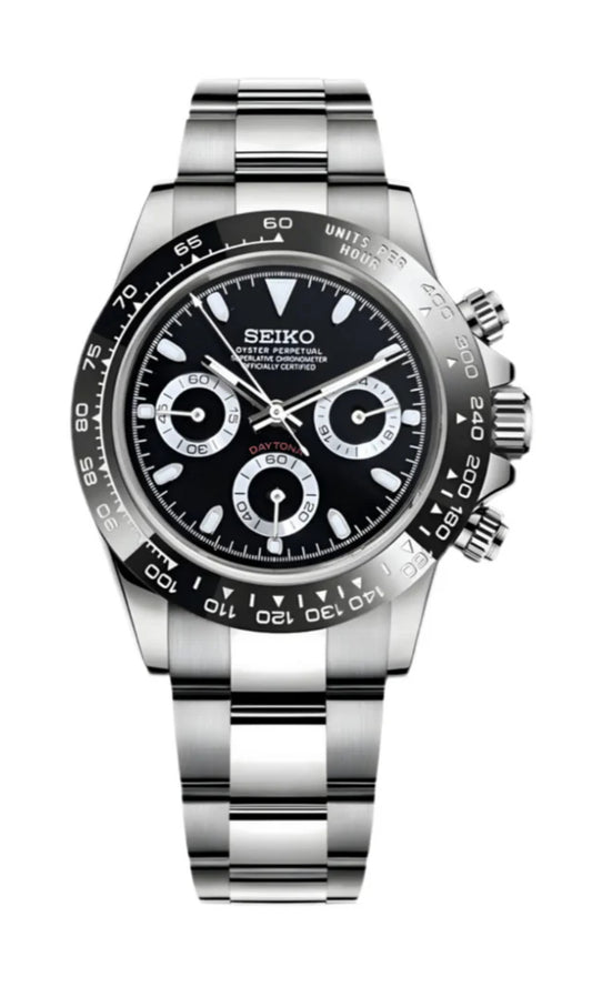 Seiko mod | Daytona Noire