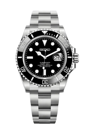 Seiko mod | Submariner Noire
