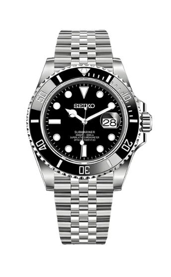 Seiko mod | Submariner Black