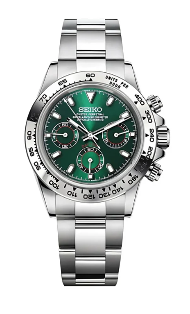 Seiko mod | Daytona Verte