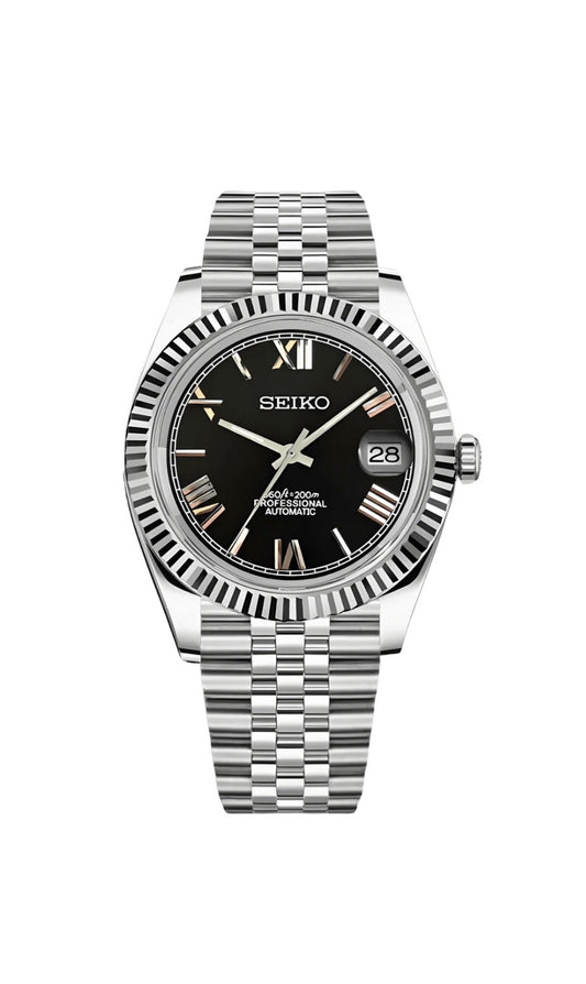 Seiko mod | Datejust Romain Noire