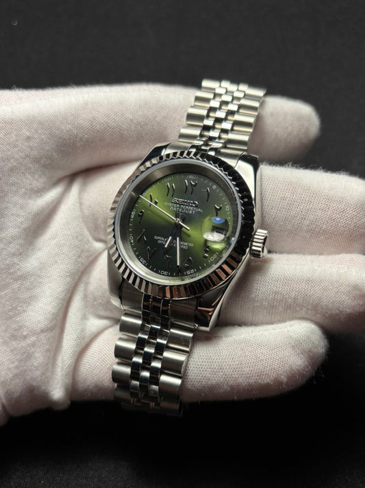 Seiko mod | Datejust Arabic Olive