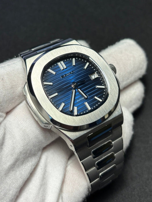 Seiko mod | Nautilus Bleue