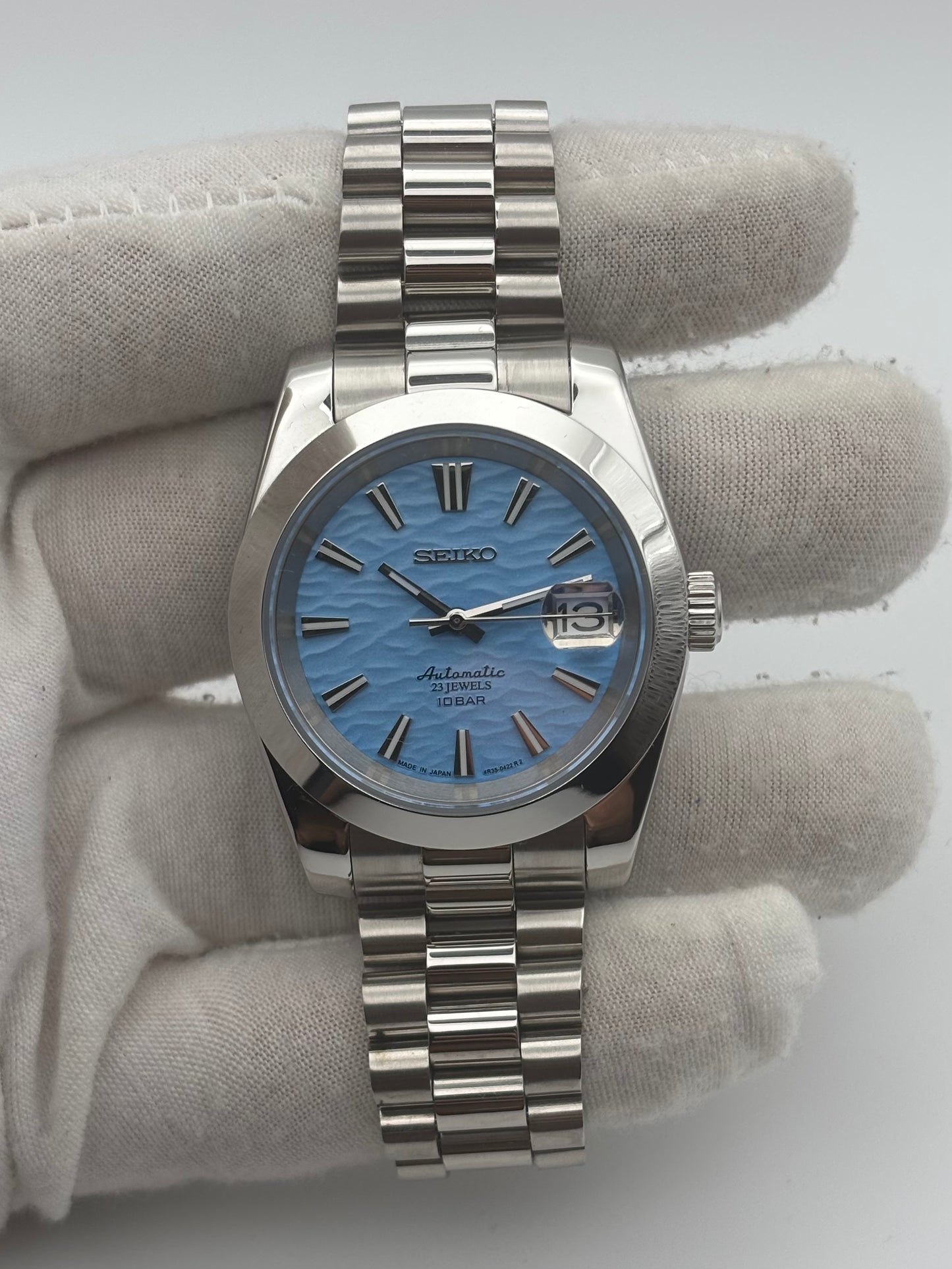 Seiko mod | Datejust Ocean Blue