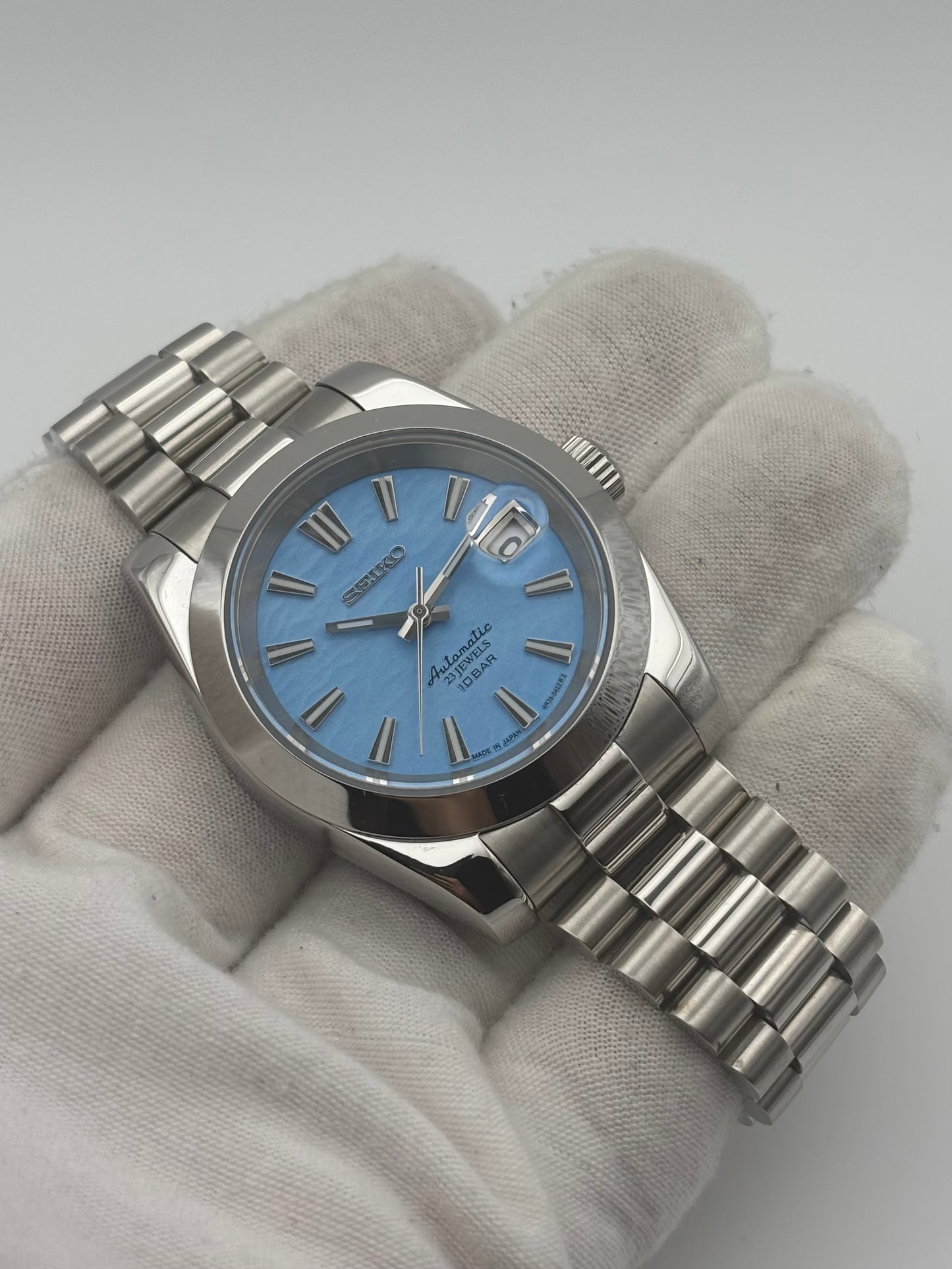 Seiko mod | Datejust Ocean Blue