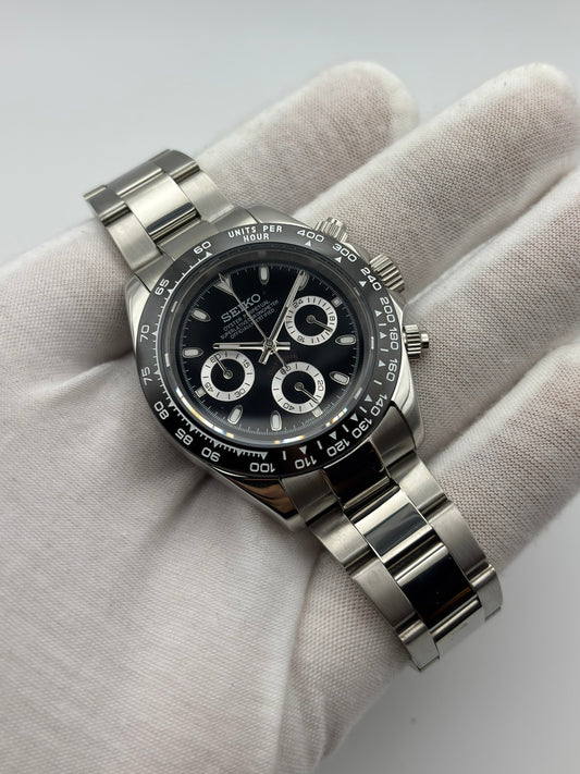 Seiko mod | Daytona Noire